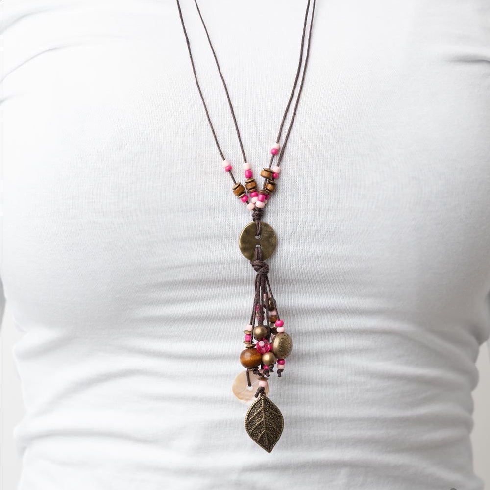 Knotted keepsake-Pink